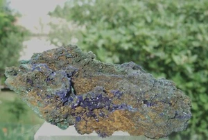 - Minerali Grezzi Cristalloterapia - AZZURRITE con MALACHITE (63) cina - Picture 1 of 6