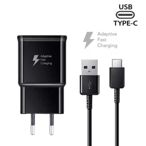 Original Samsung Schnellladegerät Netzteil USB-C Ladekabel Für Galaxy S8 S9 S10 - Bild 1 von 4