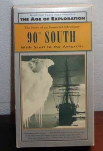 90 Degrees South With Scott to the Antarctic VHS Milestone 1933 & 1992 - Picture 1 of 3