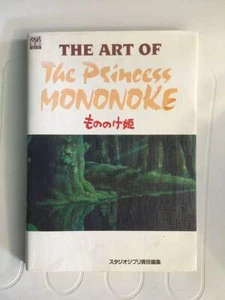 Used GHIBLI The Art of The Princess Mononoke MononokeHime Book Japan - Imagen 1 de 2