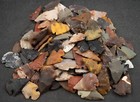 ** 10 PC River Washed Flint Arrowheads Ohio Collection Points Size 1"-1.2" **