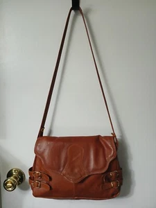 Eberle Leder Schultertasche Made in Brazil - Bild 1 von 7