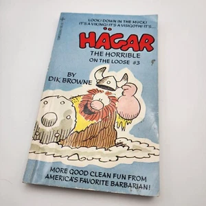 Hagar the Horrible on the Loose #3 Vintage 1975 Paperback by Dik Browne - Picture 1 of 6