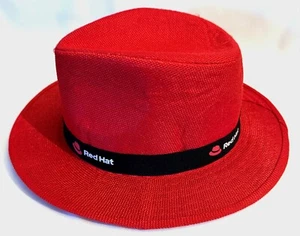 Red Hat Linux Fedora Cap Hat Made By Redhat NVIDIA AI Summit 2024 Giveaway - Picture 1 of 7