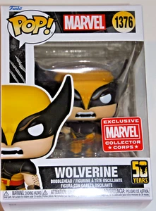 Funko Pop! Wolverine 50 Years #1376 Marvel Collector Corps Exclusive Figure - Picture 1 of 15
