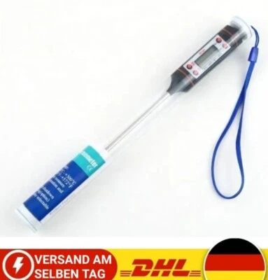 Digitales Lebensmittel Backofen Thermometer - Kochen, Ofen, Küche, Grill , Essen - Bild 1 von 4