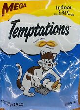 Temptations INDOOR CARE Chicken Flavor Adult Cat Treats 4.9 oz Bag