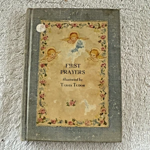 First Prayers Illustrated by Tasha Tudor Hard Cover 1953 Second Printing - Bild 1 von 16