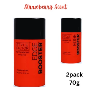 Style Factor Edge Booster Hair Pomade Stick Strawberry 2.36 oz 2-Pack - Bild 1 von 3