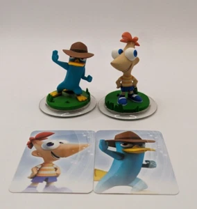 Disney Infinity Phineas Agent P ornitorrinco Phineas y figuras de Ferb - Imagen 1 de 5