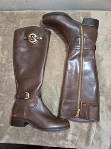 Michael Kors Damen hohe Stiefel braun Größe 5,5 - Bild 1 von 5