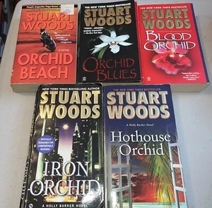 Stuart Woods HOLLY BARKER Series  lot of 5 paperback books - Picture 1 of 1