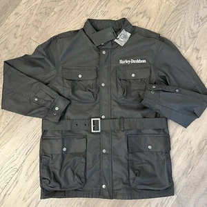 Chaqueta de montar tejida Harley Davidson abrigo de motocicleta #1 para hombre XL 97403-24VM NUEVA CON ETIQUETAS - Imagen 1 de 11
