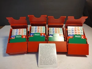 Set 4 scatole offerte ponte con carte marca Jannersten Svezia - Foto 1 di 8