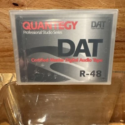 Quantegy Professional Studio Series DAT R-48 Certified Master Factory Sealed - Image 1 of 4