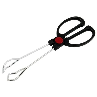 Chef Craft 10" Long Buffet Serving Tongs with Cool-Touch Plastic Handles - Image 1 of 2