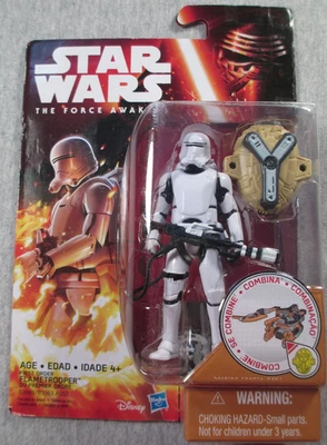 First Order Flametrooper - Sealed 3.75" inch series  Star Wars The Force Awakens - Image 1 of 3