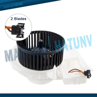 HVAC Heater Blower Motor w/ Fan Cage For Mercedes-Benz SLK350 SLK300 SLK55 AMG - Image 1 of 4