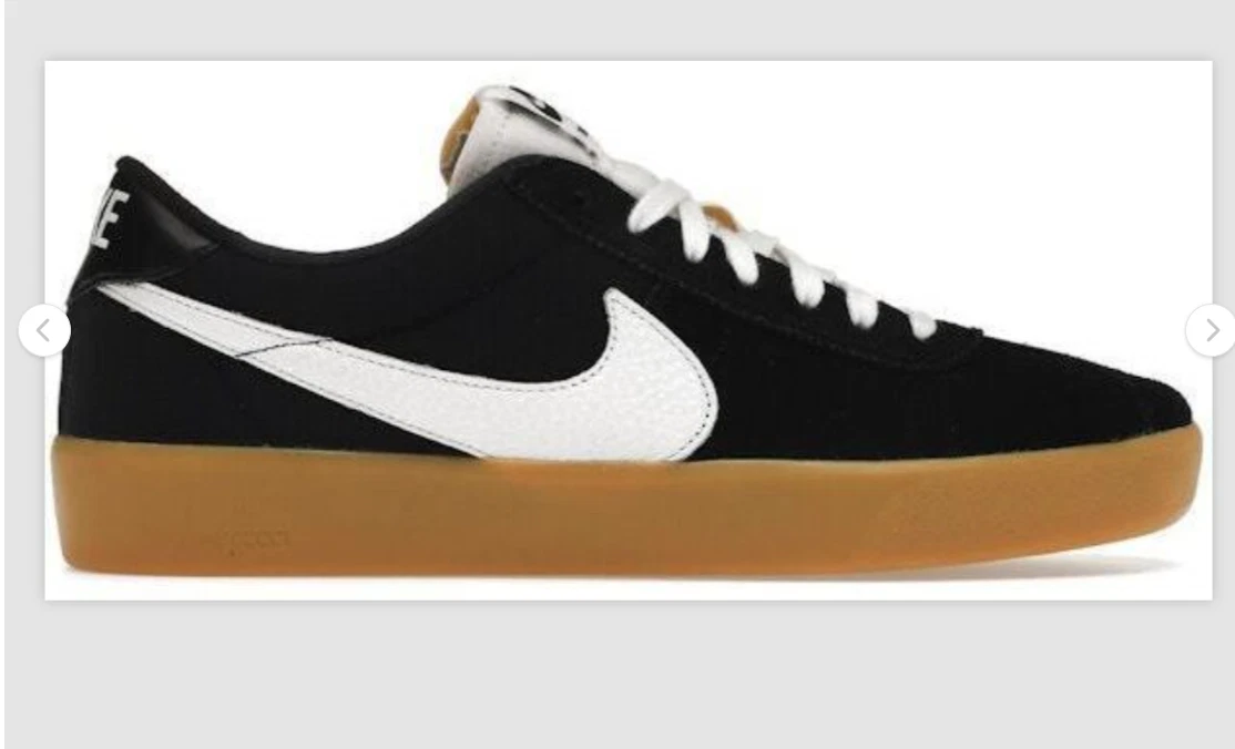 Nike Bruin React SB Black Gum for Sale | Authenticity Guaranteed