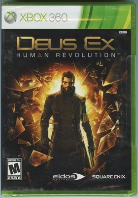 Deus Ex: Human Revolution Microsoft Xbox 360 X360 [Brand New] - Image 1 of 2