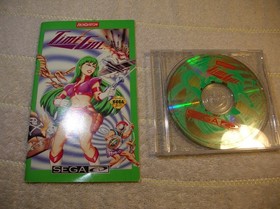 time gal sega cd manual and disc only