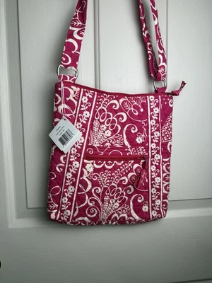 Vera Bradley Twirly Birds Pink Hipster Crossbody NWT Retired Pattern - Image 1 of 4