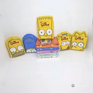 Simpsons Seasons 1-10 Collector Edition DVD Sets 1-5 Boxed 6-10 Molded Editions - Picture 1 of 24
