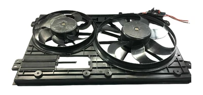 Volkswagen Tiguan 2017 aire acondicionado condensador de refrigeración ventilador aspa motor 1K0 121 207 BC Foto 1 de 4