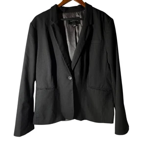 Banana Republic Women's Blazer Size 18 Black Stretch Jacket Work Office - Picture 1 of 6