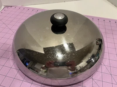 Circulon 12 дюймов 11-5/8 дюймов внутренний диаметр, купольная крышка 11,75 дюйма наружный диаметр только нержавеющая сталь поворотный механизм - Изображение 1 из 4