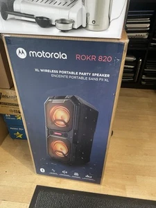 Haut-parleur de fête Bluetooth Motorola Sound ROKR 820 - NEUF - Photo 1/8