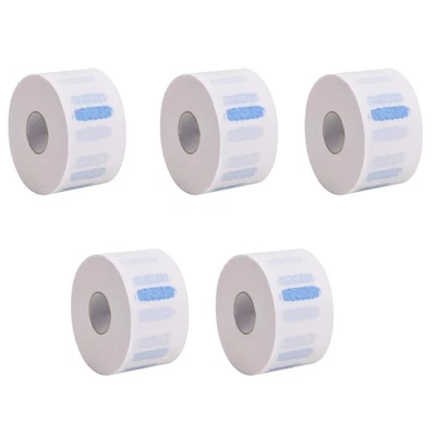 5 Rolls Disposable & Flexible Paper Neck Strips Barber For Salon Hair Cutting D - Image 1 of 4