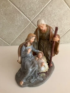 Vtg TJ's Christmas Nativity Figurine #917003 - 5.5x6x3" - Picture 1 of 9