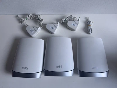 Sistema NETGEAR Orbi RBK753-100EUS AX4200 WiFi 6 Mesh System Triband Full Set - Immagine 1 di 2