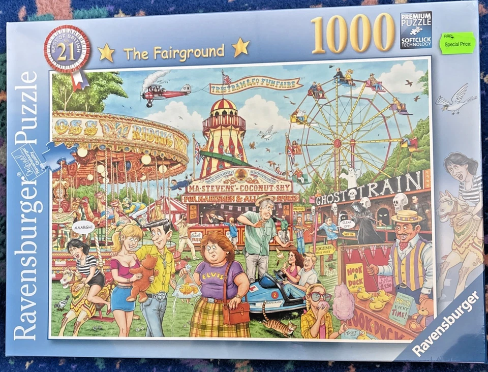 Ravensburger The Fairground Jigsaw Puzzle for Kids and Adults 1000 pieces - Image 1 of 3