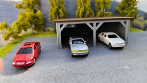 Cochera para coche escala H0 1:87 kit - Imagen 1 de 8