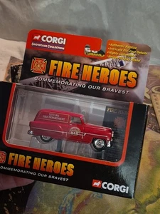 2002 Corgi Fire Heroes 1953 Pontiac Van 1/43 - Picture 1 of 11
