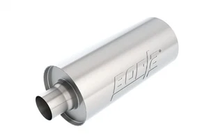Borla for Universal Performance 2.5in Inlet/Outlet Stainless Racing Muffler - Picture 1 of 4