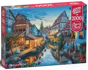 NEU Cherry Pazzi 2000 Teile Puzzle 12+ Alter Meet me at the Cafe - Bild 1 von 2