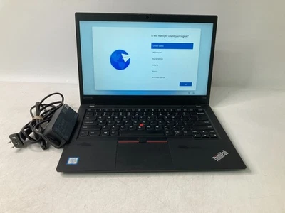 Lenovo ThinkPad T490 vPro w/ i5-8365U 1.60GHz 16GB Ram 256GB M.2 Win11 Home - Image 1 of 4