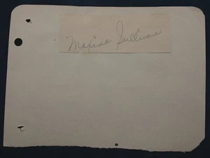 Maxine Sullivan Jazz Singer Autograph Original  - Picture 1 of 2