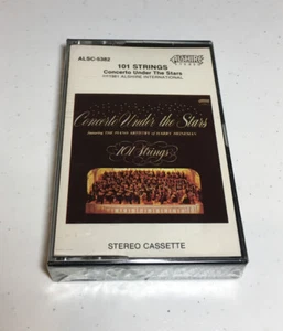 101 STRINGS Concerto Under The Stars VINTAGE Cassette 1981 Alshire NEW Sealed - Picture 1 of 2
