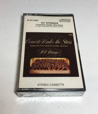 101 STRINGS Concerto Under The Stars VINTAGE Cassette 1981 Alshire NEW Sealed - Image 1 of 2
