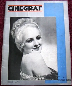 BEAMING BILLIE DOVE COVER  Cinegraf (2/33) movies  Crawford  Davis  Gable  Stanw - Picture 1 of 11