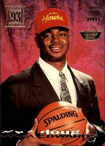 1993-94 Stadium Club Members Only Parallel Basketball Card #150 Doug Edwards