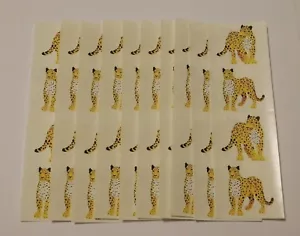 Mrs. Grossmans Aufkleber 10 Streifen ~ Leoparden ~ 2002 Scrapbooking - Bild 1 von 1