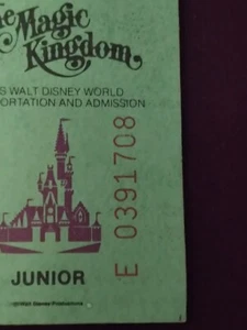 Vintage Disney Tickets - Picture 1 of 16
