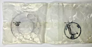 Vintage Phone Parts: No. 9 Dial Adapter 2 7/8" Plastic Top and Retainer Ring NOS - Picture 1 of 3