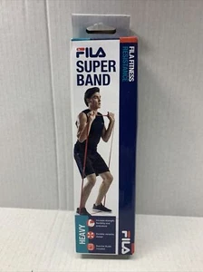 Fila Fitness Resistance Super Band Heavy Red Guía de Ejercicios Nuevo Sellado de Fábrica - Imagen 1 de 12