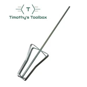 Mega batidora de látigo Ox Tools Pro para concreto, compuesto de paneles de yeso, estuco - Imagen 1 de 2